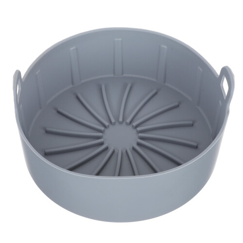 2Pcs Air Fryer Basket Baking Tray Tool 1