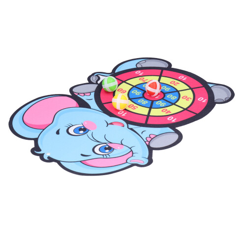 Kinder Elefanten Dartboard Set Haken und Schleife 1