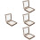 4Pcs Wooden Specimen Display Case With Eva Pad 8