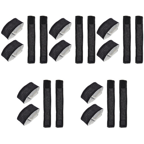 20 Pcs Adjustable Elastic Self-Adhesive Cuff Straps Sleeve Accessories 2
