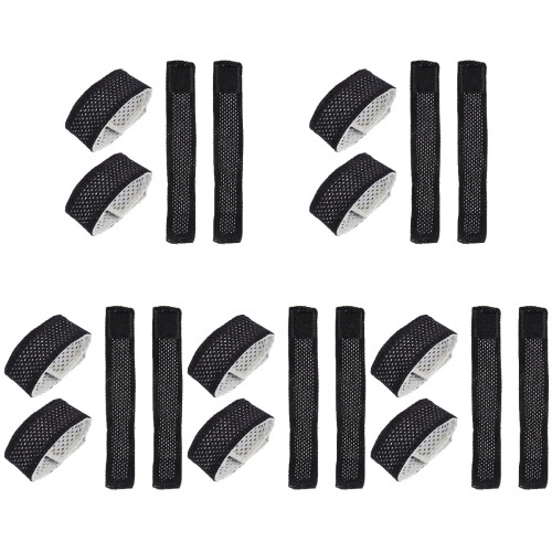 20 Pcs Adjustable Elastic Self-Adhesive Cuff Straps Sleeve Accessories 1