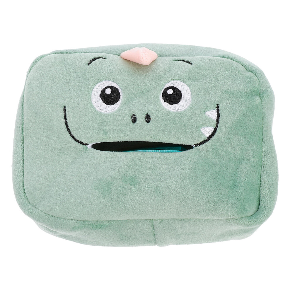 Plush Car Tissue Holder Hanging Box 031043007268
