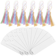 3 Sets Blank Acrylic Bookmarks Unfinished Markers