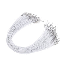 600 Pcs Elastic Barbed Cords With Metal Ends For Mask Lanyard Diy