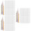 3 Sets Blank Acrylic Bookmarks Unfinished Markers 9
