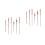 4 Sets Diy Wood Clock Hands Kit For Accurate Timekeeping 9