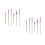 4 Sets Diy Wood Clock Hands Kit For Accurate Timekeeping 6