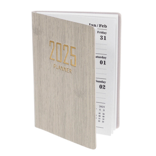 2Pcs Creative Daily Agenda Notepad Portable Office Planner Notebook A7 1