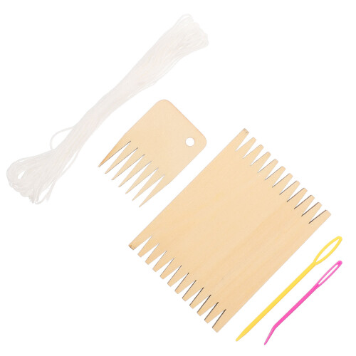 4 Sets Hand Weaving Craft Knitting Board Tools 1