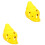 2Pcs Conch Shape 6-Hole Ceramic Ocarina Instrument 6