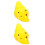 2Pcs Conch Shape 6-Hole Ceramic Ocarina Instrument 8