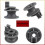 8Pcs 4581DD3002A Dishwasher Upper Rack Wheels, Dishrack Roller Replacement Parts 5