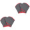 2 Pairs Swimming Gloves Training Mittens Hand Covers 3