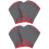 2 Pairs Swimming Gloves Training Mittens Hand Covers 5