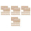 800 Pcs Blank Raffle Tickets With Name Email Phone Fields 6