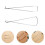 2Pcs Precision Pottery Carving With Comfortable Handle For Clay 7