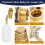 2 Pack 1/2 Inch Brass Water Float Valve with Adjustable Arm, Automatic Water Level Control 13