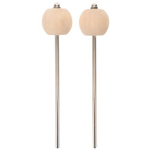 One Pair Wooden Drum Pedal Beater For Bass Percussion Instruments