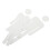 4 Pcs Acrylic Bathroom Sign For Door 3