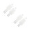 4 Pcs Acrylic Bathroom Sign For Door 7