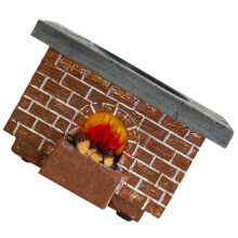 2Pcs Hearth Shaped Resin Planter Pot For Succulents Window Balcony