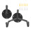 2 Sets Guitar Wall Hanger Mount For Bass Ukulele 9