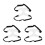 3Pcs Adjustable Guard For Broken Nose Sports Mask 5