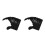 20Pcs Durable Black Iron Outlet Spacers Leveling Plates for Home Use 8