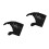 20Pcs Durable Black Iron Outlet Spacers Leveling Plates for Home Use 10