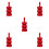 5Pcs Fire Extinguisher Strap Mount Bracket For Multiple Vehicle Models 10