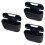 3Pcs Universal Portable Mini Car Trash Can Premium Quality 6
