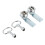 8 Sets Distribution Box Triangle Lock Power Cabinet Lock 6