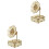 2Pcs Diy Wooden Musical Box Kit For Phonograph Craft 5