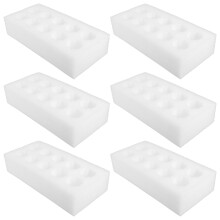 12 Sets Reusable Shatter-Proof Portable Egg Holder With 10 Grids