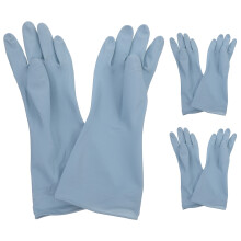 15 Pairs Reusable L Size Cleaning Gloves For Household And Laundry