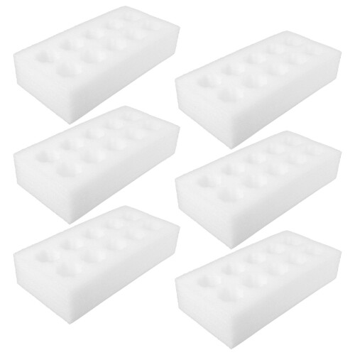12 Sets Reusable Shatter-Proof Portable Egg Holder With 10 Grids 2