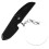 4Pcs Portable Foldable Comb Set For Men With Keychain Mirror 3