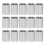 100 Pcs Aluminum Crimping Loop Sleeve Double Barrel For 3/16 Wire Rope 1