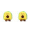 4 Pcs Lovely Avocado Cloth Coin Purses Mini Lipstick Holder 9