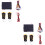 2 Sets Practical Anti Theft Device For Car 6