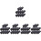 50 Pcs Rubber Tips For Trekking Poles And Crutches 5