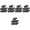50 Pcs Rubber Tips For Trekking Poles And Crutches 4