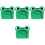 4Pcs Hamster Hat Frog-Shaped Party Decor For Small Pets 3
