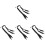 4Pcs Safety Chin Strap Replacement For Construction Workers 4