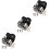 3Pcs Musical Mechanism Movement For Diy Music Box Replacement 7