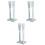 3Pcs Creative Kitchen Rubber Gloves Rack Drain Towel Storage Holder 3