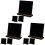 9 Pcs Small Chalkboard Signs For Parties Buffets Labels Messages 4