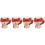 4Pcs Ceramic Egg Rack Desktop Cartoon Easter Holder Display 6