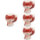 4Pcs Ceramic Egg Rack Desktop Cartoon Easter Holder Display 8