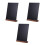 3Pcs Small Chalkboard Sign With Stand For Menu Message Display 6